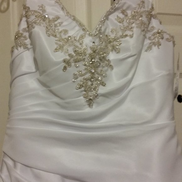 Wedding Dress New Size 14 - Picture 2 of 5
